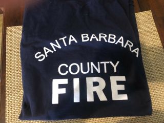 Xl Santa Barbara County Fire Dept T - Shirt