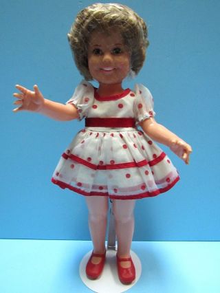 Vtg.  1972 Shirley Temple Stand Up And Cheer Doll By Ideal 16 "