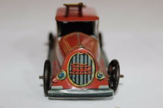 Antique 1930s PAYA SPAIN PENNY TOY TIN LITHO FIRE LADDER TRUCK No Tippco Arnold 2
