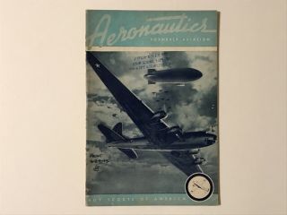 Bsa Air Scout Aeronautics Merit Badge Book,  1942 Edition - 1944 Printing,