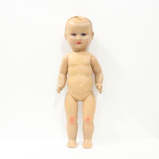 Vintage Verna Australian - Made Hard Plastic Doll W 5 Points Of Articulation 452