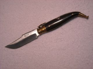 Navaja Halcon Buffalo Horn Folding Knife