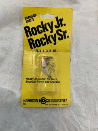 Vintage Harrison ' s Fishing Lure Rocky Sr.  And Rocky Jr 3