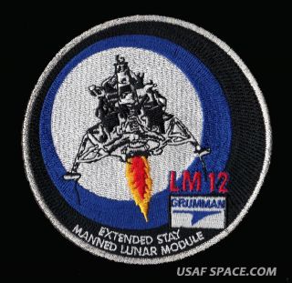 Grumman Lm - 12 - Apollo 17 - Lunar Module Challenger 4 " Ab Emblem Space Patch