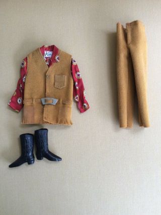Vintage Barbie - Ken’s 3 Piece Western Outfit Plus Boots