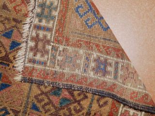 Antique Balouchi Rug Rare 2.  8 X 5.  4 Baluchi Lovely Carpet Ca 1890 Collector 