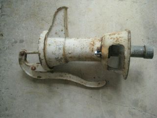 Vintage Hand Water Pump / Cast Iron Salvage / Decor / Unknown MFG 7
