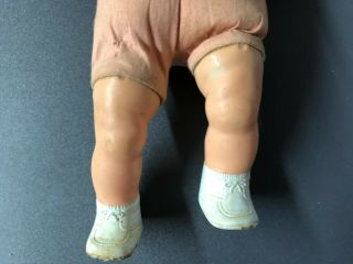 Vintage Ideal Baby Doll Pull String Head & Legs Move 10 