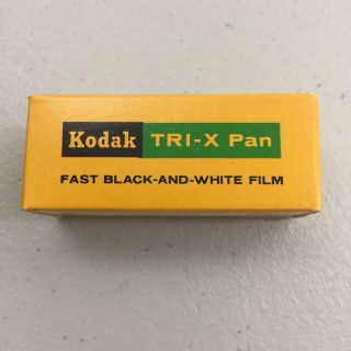 Antique Vintage Kodak Tri - X Pan Film 1 Roll Of Tx 127 Fast Black And White Film