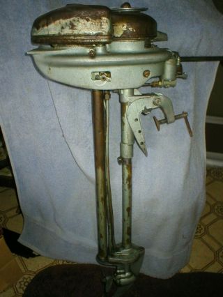 Neptune Antique A1 Outboard Boat Motor S/n C3782a For Storing Or Parts
