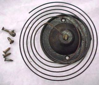 Antique Seth Thomas Kitchen Clock Movement (5 7/8),  Gong & Alarm - Parts 7