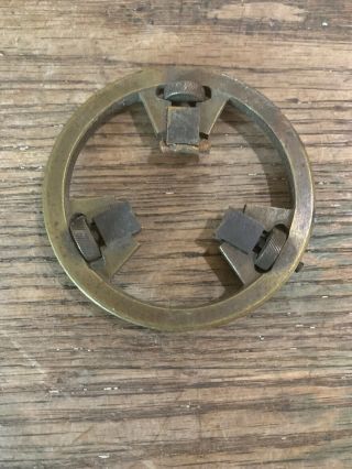 Antique Vtg Brass Movement Germany Watchmaker Watch Repair Tool