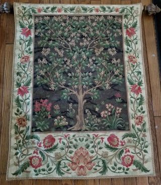 Wall Tapestry / Antique Decor / 27 X 34