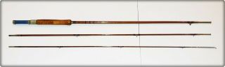 8.  5 Foot Montague Split Bamboo 3 Pc Fly Rod