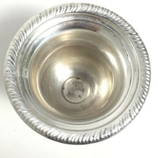 Vintage Sterling Silver Trophy Cup Urn Match Toothpick Holder Dual Handle 18GH 4