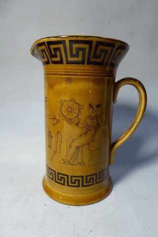 Royal Doulton Antique Classical Grecian Pattern Key Pattern Pottery Jug