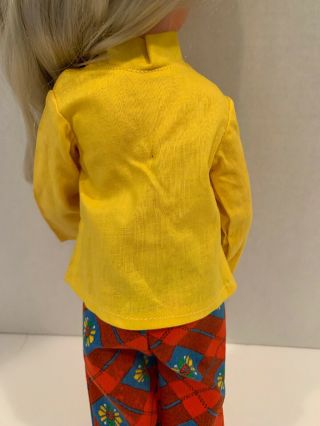 Yellow Blouse Mod Pant Outfit for 17 