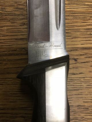 Vernco HI - CV Hand - Honed Stainless Japan 5 1/2” Blade Knife,  With Sheath 3