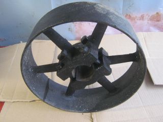 Belt Pulley For Hit And Miss Engine Tractor Steam Engine Antique Steampunk