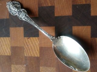 Sterling Springfield Il Abraham Lincoln Souvenir Spoon