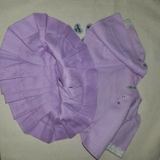 Vintage Terri Lee doll clothes Tagged Pique suit in lavender 6