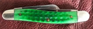 Case XX John Deer Stockman Green Bone Pocketknife 2