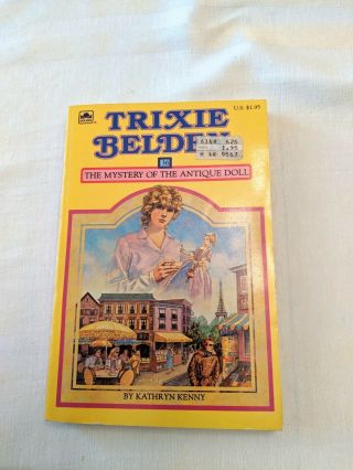 Trixie Belden And The Mystery Of The Antique Doll: Paperback,  Western Publishing