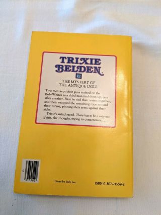 Trixie Belden and the Mystery of the Antique Doll: Paperback,  Western Publishing 2