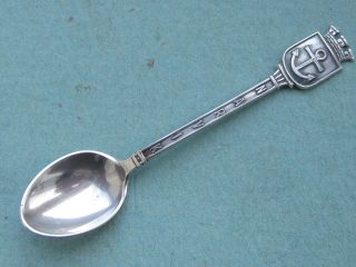 Vintage David Andersen Silver Norwegian Souvenir Spoon Narvik