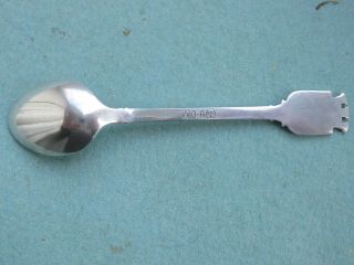 Vintage David Andersen Silver Norwegian souvenir spoon Narvik 5