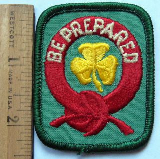 Rare Vintage 1974 - 77 Girl Scout 1st First Class Badge Pin Stripe Patch Insignia