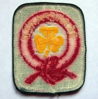 Rare Vintage 1974 - 77 Girl Scout 1st FIRST CLASS BADGE Pin Stripe Patch Insignia 2