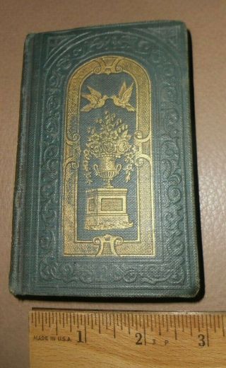 Antique Paradise Lost John Milton 1849 Decorative Gilt Binding Miniature