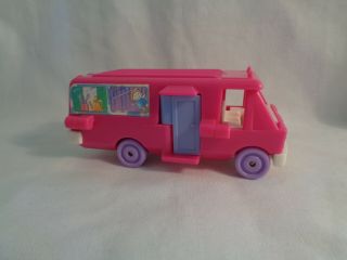 Vintage 1994 Bluebird Polly Pocket Pink Home On The Go Motor - Home - No Figures