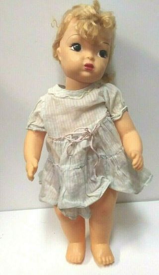 Vintage Terri Lee Doll With Dress