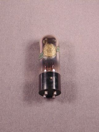 1 Uv - 199 Gold Seal 99 Type Antique Radio Amplifier Collectible Vacuum Tube