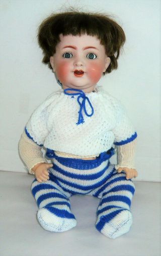 17 " Vintage Simon & Halbig Bisque Head Baby Doll
