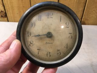 Antique Gilbert Clock Face Bezel Glass And Hour Hand / Repair Ml454