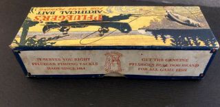 Pflueger Artificial Bait Box 5006 Vintage Pflueger Fishing Lure Box Only 3
