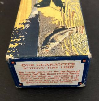 Pflueger Artificial Bait Box 5006 Vintage Pflueger Fishing Lure Box Only 4