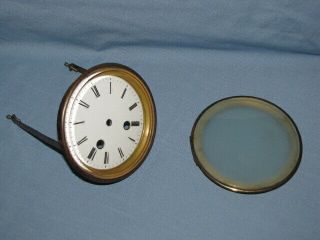 Antique French Mantle Clock Dial & Bezel