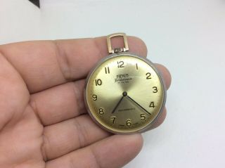 Antique Vintage FERO Feldmann Pocket Watch Albert Chain Fob Swiss Made 2