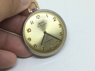 Antique Vintage FERO Feldmann Pocket Watch Albert Chain Fob Swiss Made 8