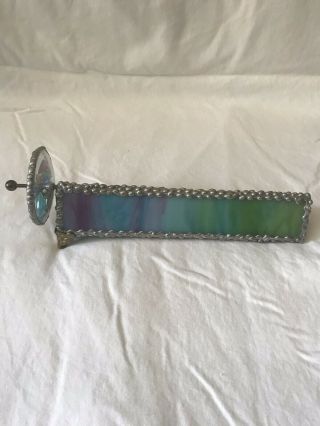 Kaleidoscope Stain Glass Vintage Antique Hand Made