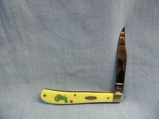 Case Xx John Deere 31048 Cv 2000 Slimline 1 Blade Farmer Trapper Pocket Knife