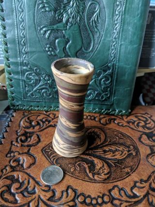 Niloak Mission Swirl Pottery,  Vase Early Antique Art & Craft Era