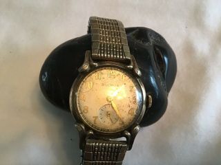 Vintage BULOVA Men’s Wrist Watch,  17 Jewel (3719044),  10K Rolled Gold 2