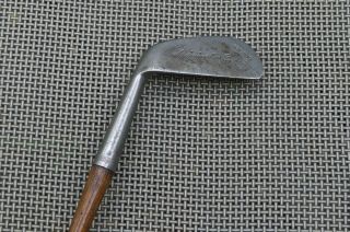 Antique Vintage Hickory Shaft Lefty Spalding M - 5 Mashie