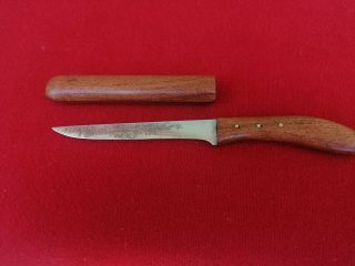 Vintage Friedr.  Herder Abr.  Sohn Ace Of Spades Knife 4693 6 " Germany