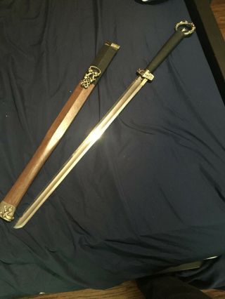 Han Dynasty Dao - Carbon Steel Sword - Originally From Kult Of Athena